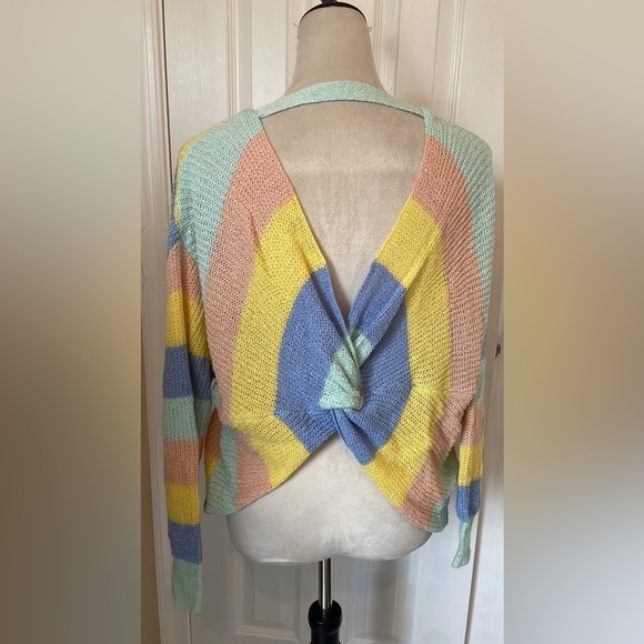 Davi & Dani Multicolored Sweater - Picture 5 of 8